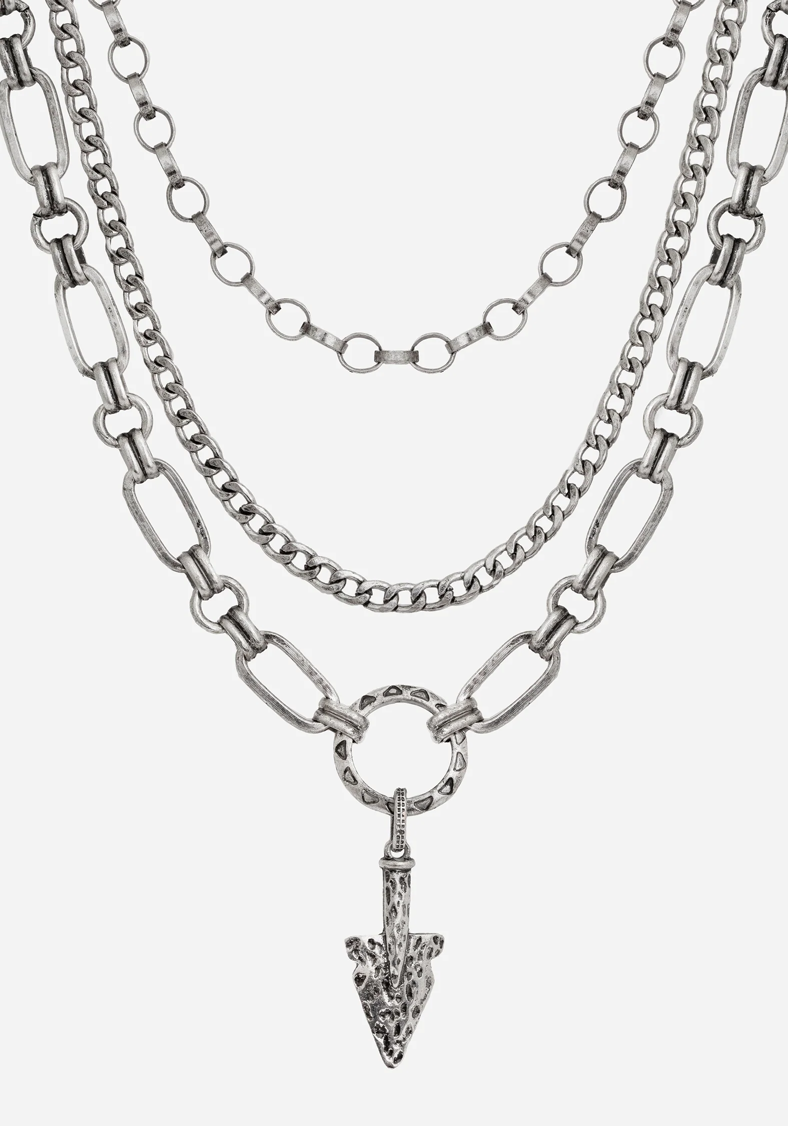 Larkin Spear Layered Chain Necklace - Image 3