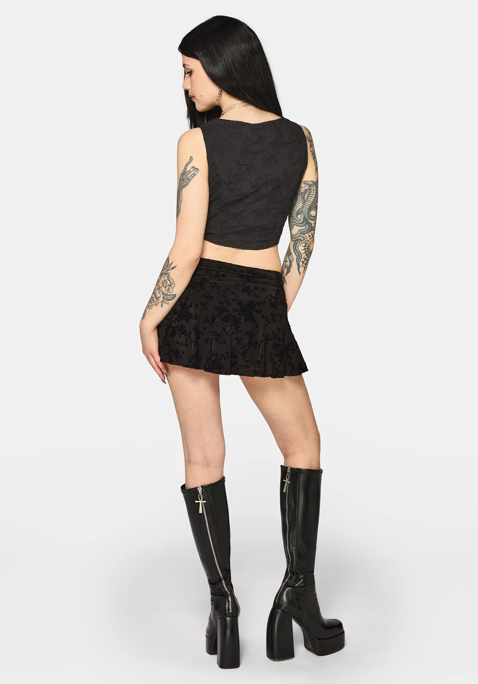 Lila Embroidered Corset Top - Image 3