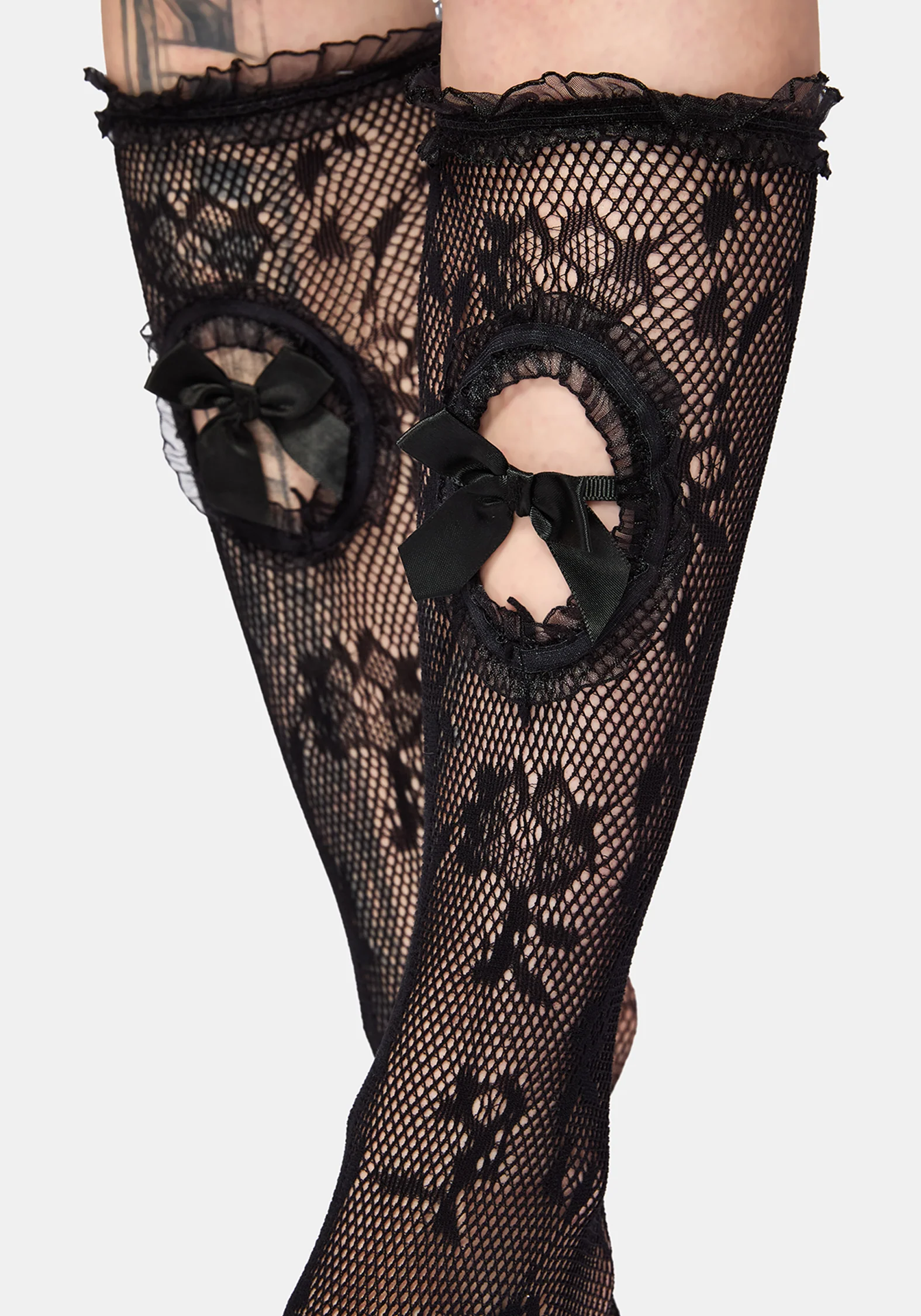 Luliya Lace Portrait Socks - Image 4