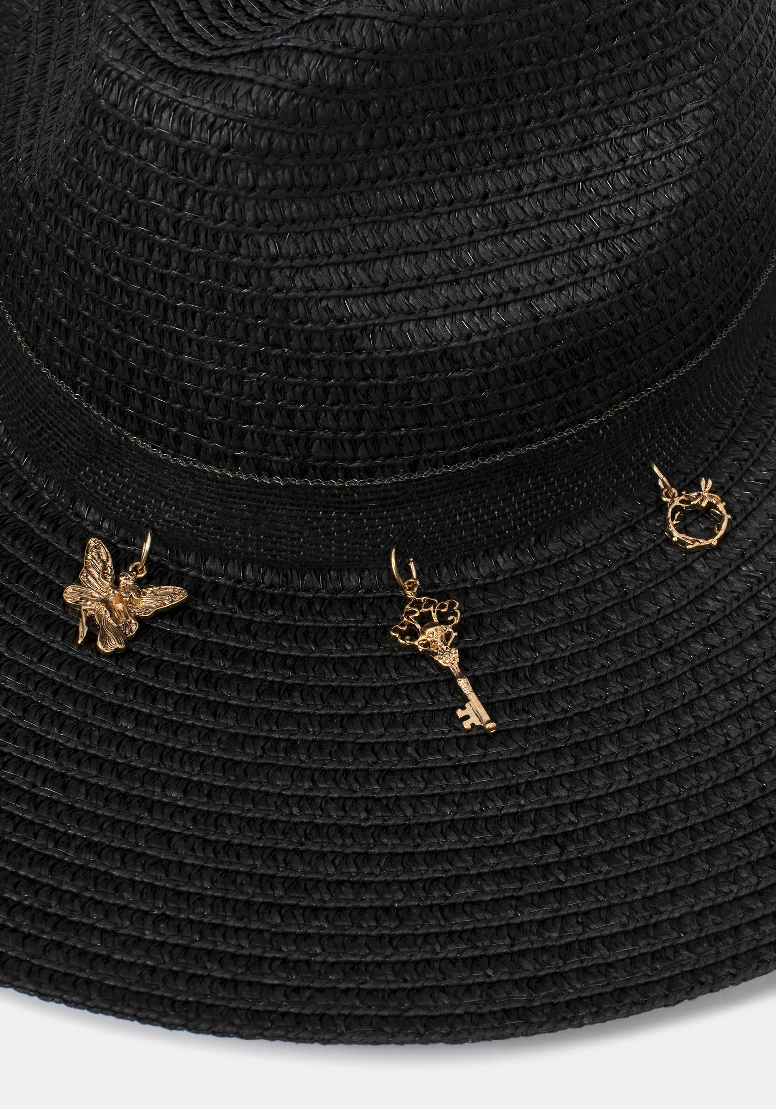 Maypole Fairy Wide Brim Straw Hat - Image 3
