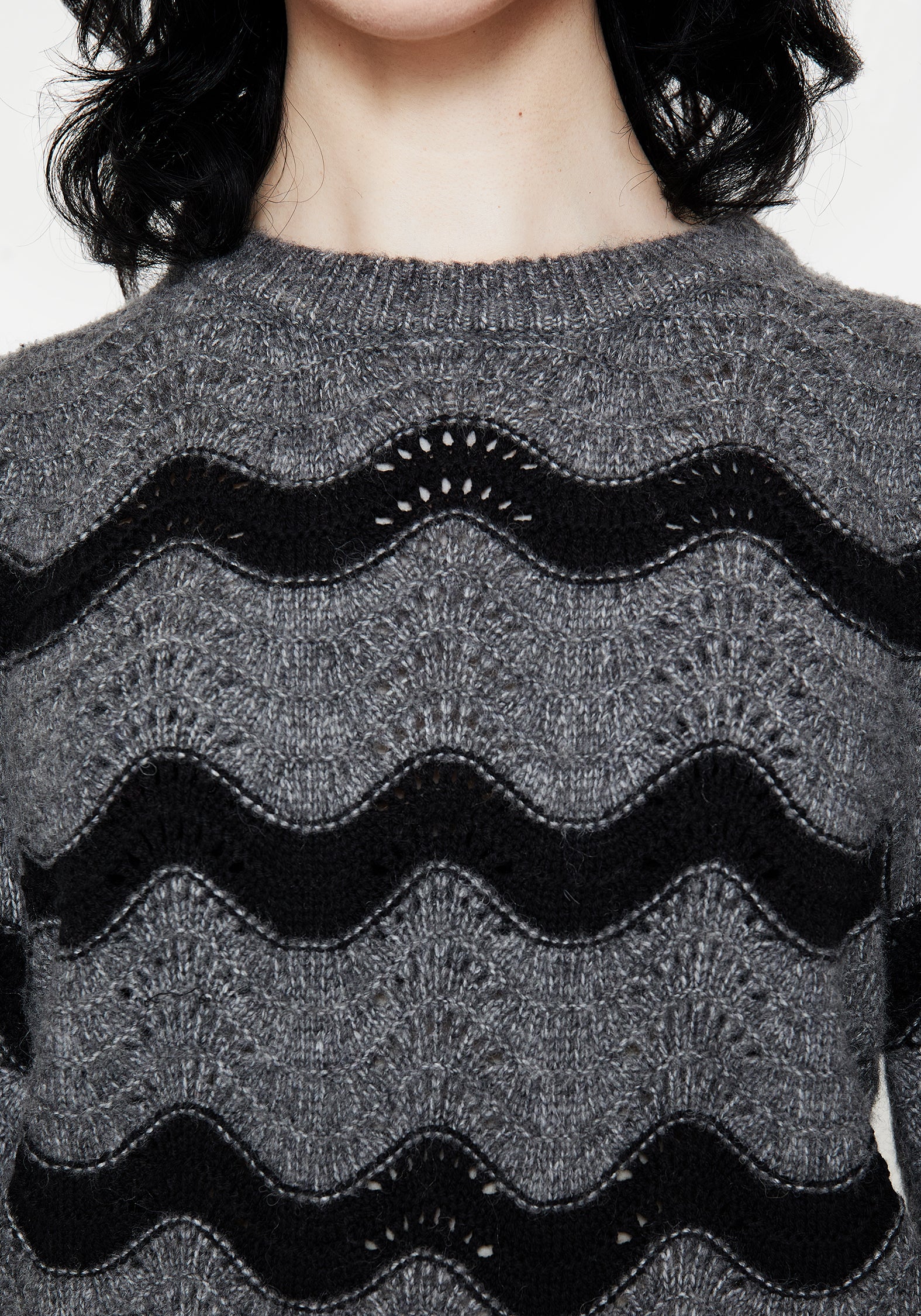 Nave Cotton Stripe Knit Jumper - Image 2