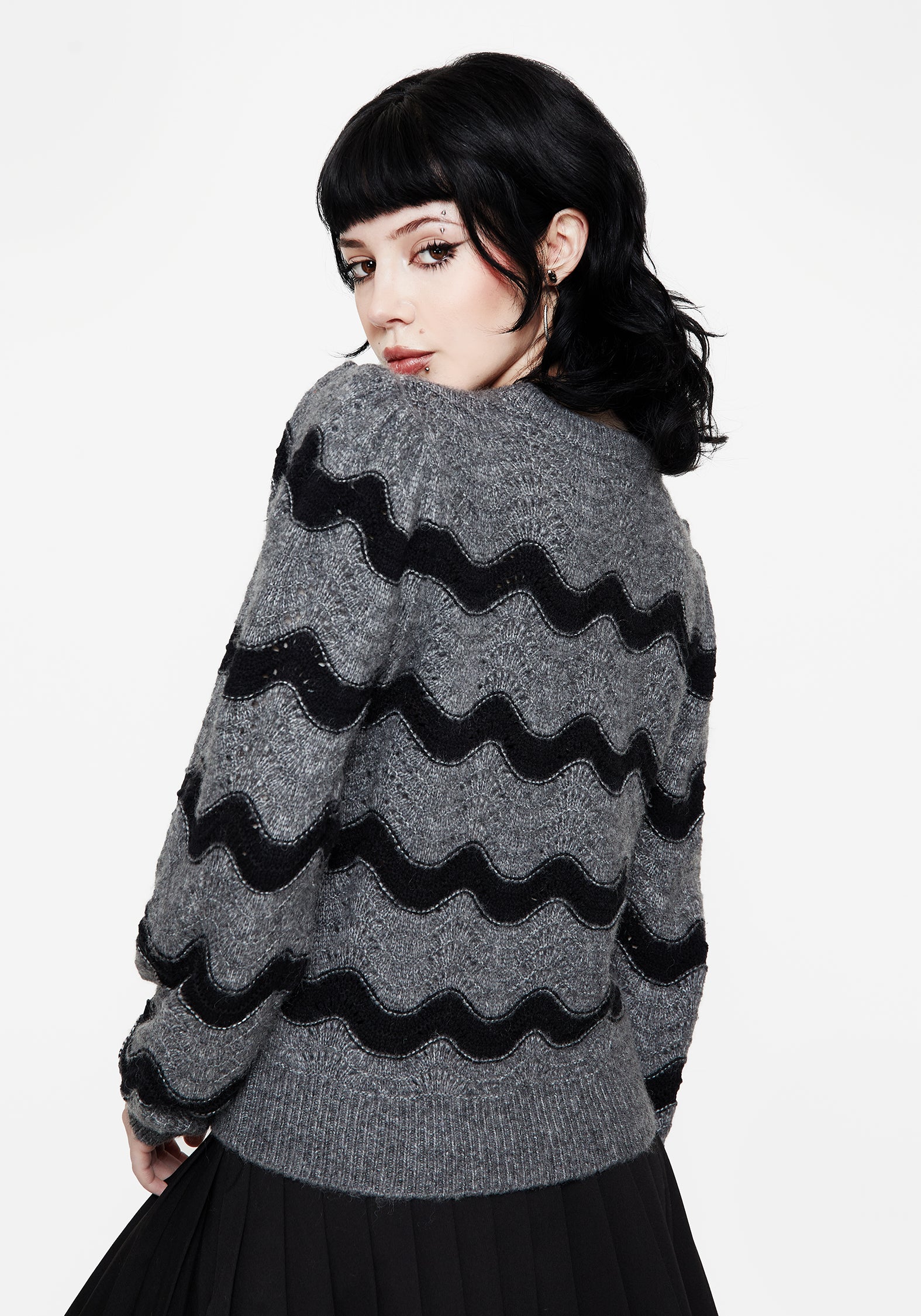 Nave Cotton Stripe Knit Jumper - Image 3