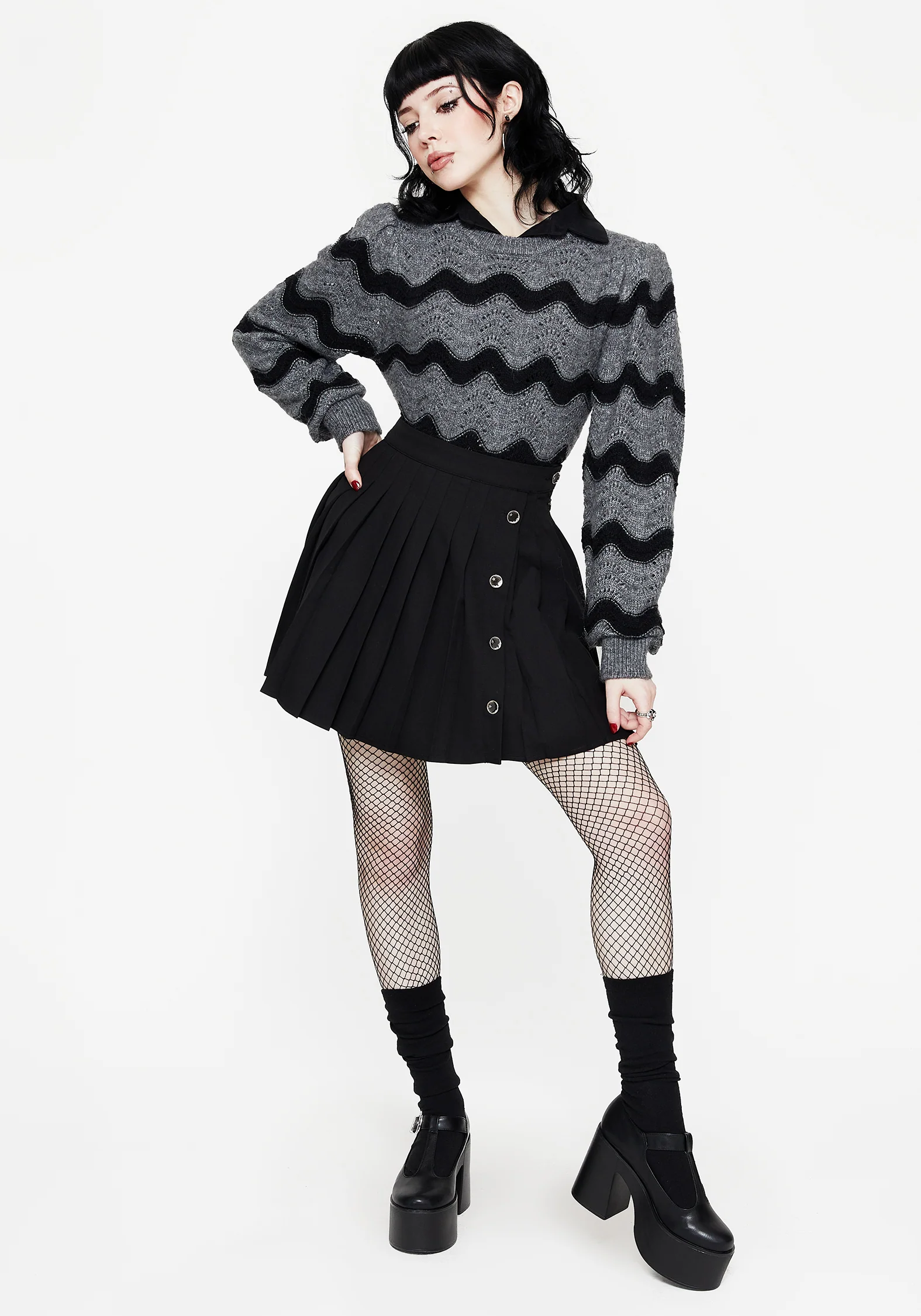 Nave Cotton Stripe Knit Jumper - Image 6