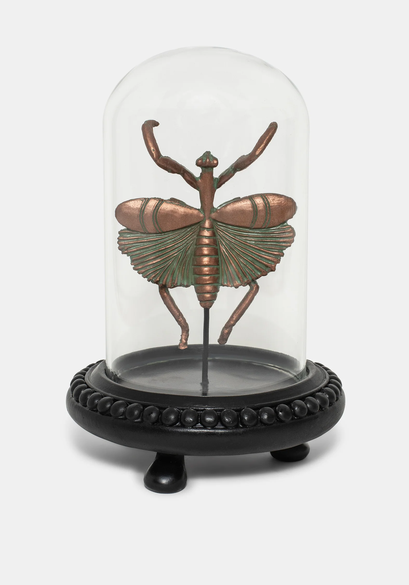 Nerissa Bug In Jar - Bronze & Green - Image 7