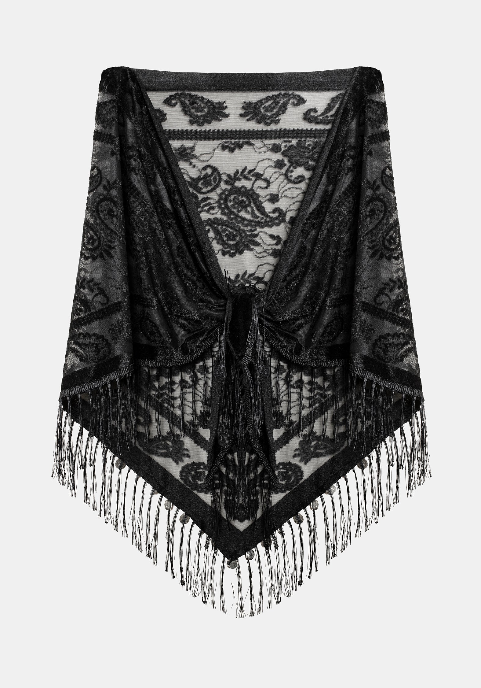 Opulent Coin Devore Scarf - Image 6
