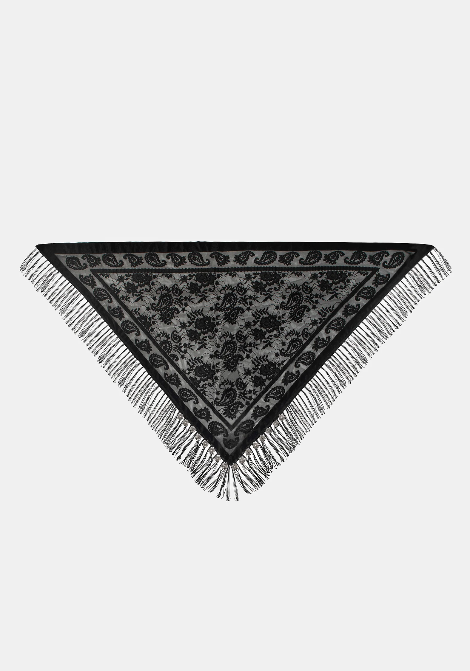 Opulent Coin Devore Scarf - Image 7