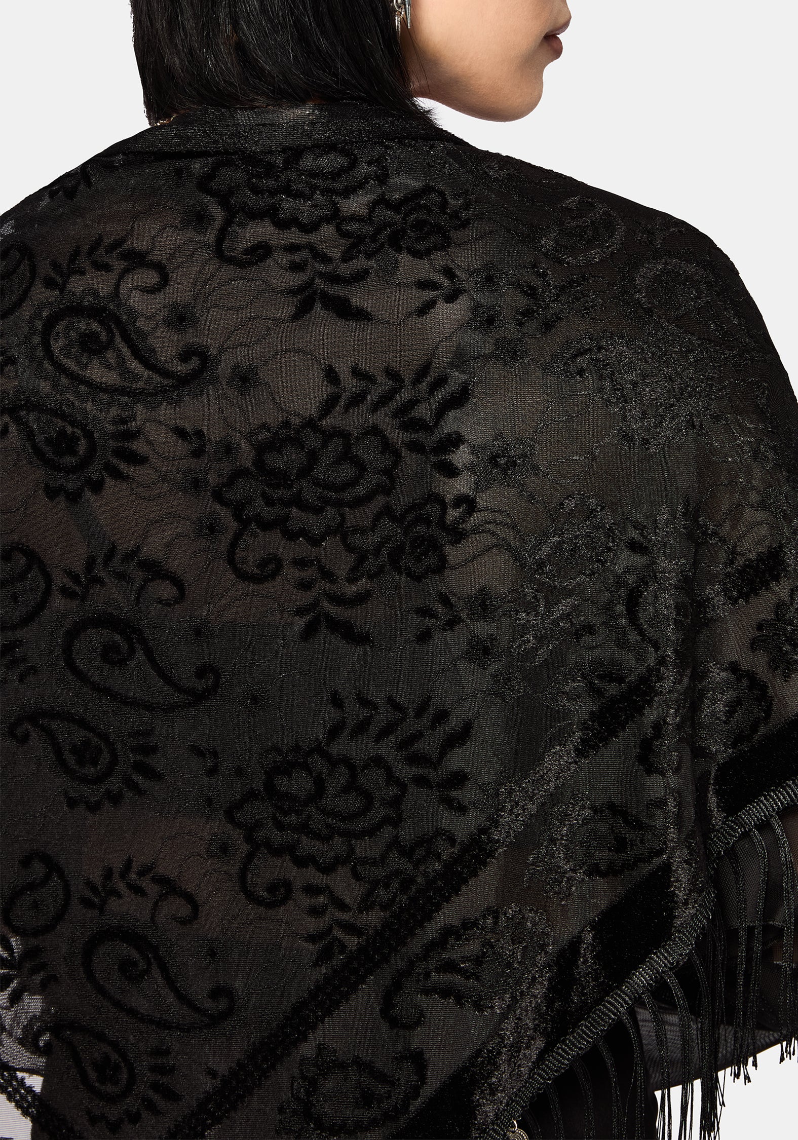 Opulent Coin Devore Scarf - Image 8