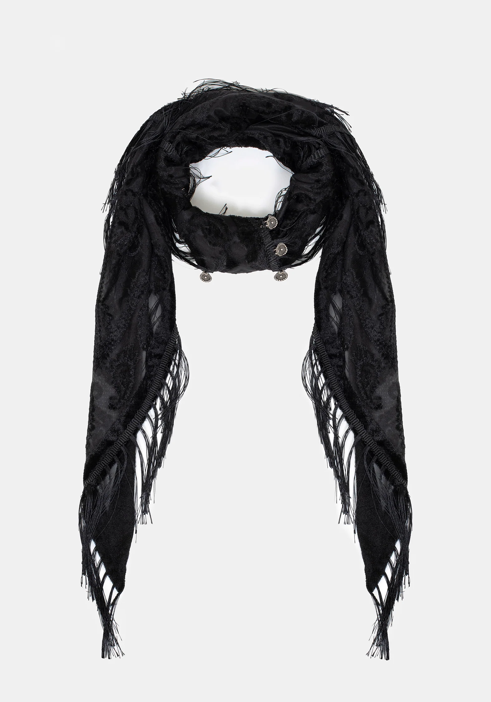 Opulent Coin Devore Scarf - Image 9
