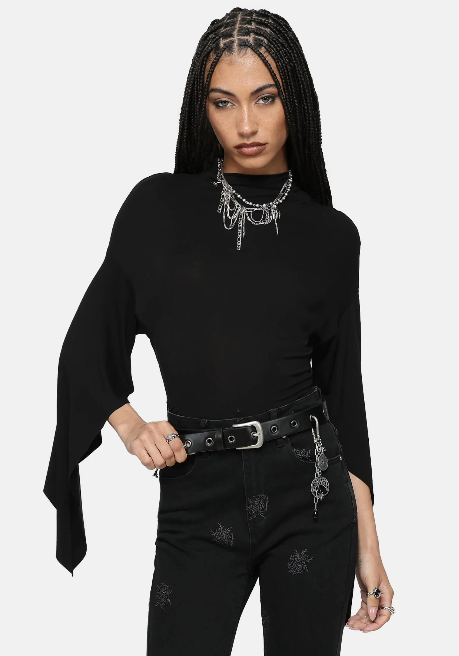 Phate Eyelet Charm Belt - Image 3