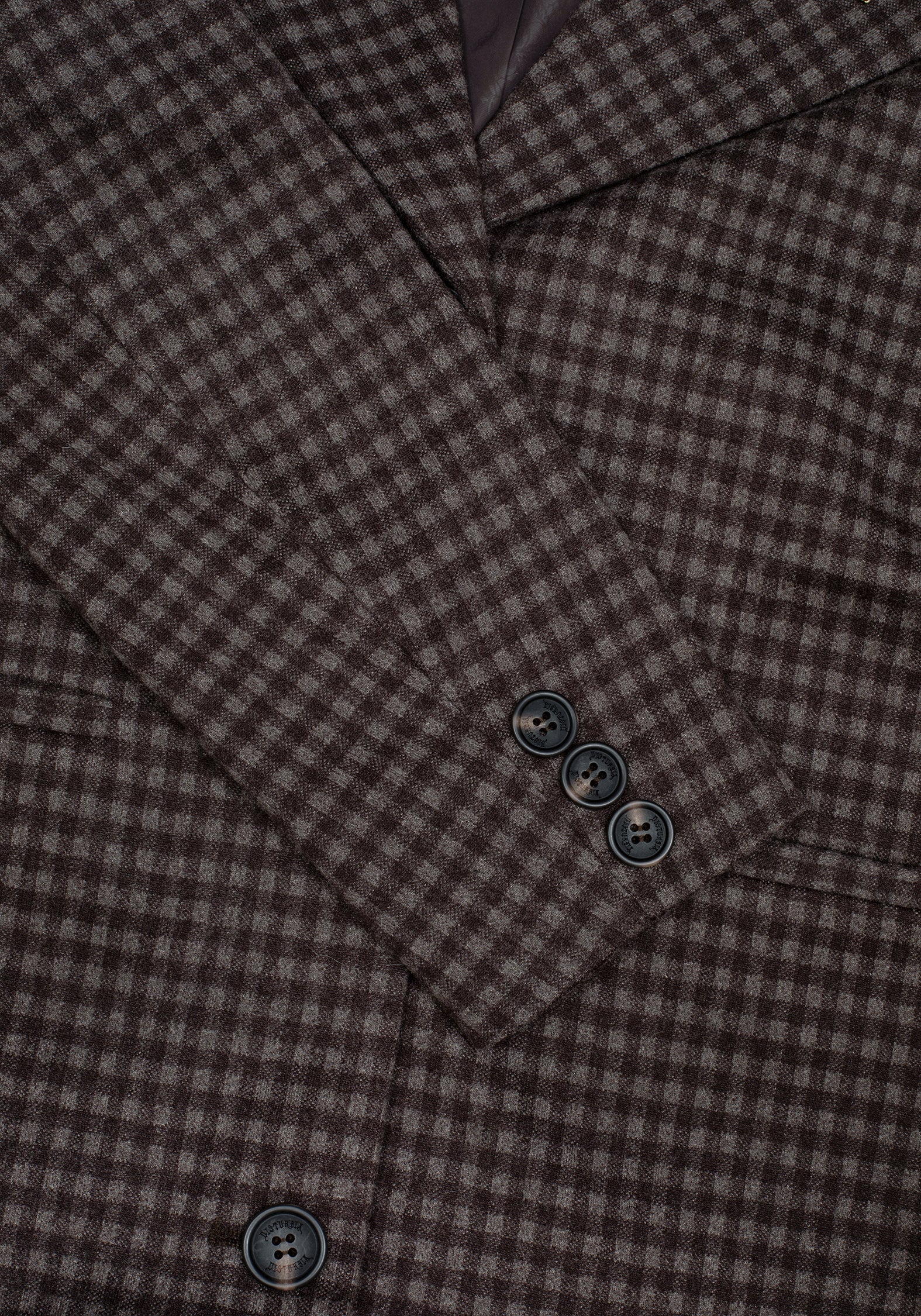 Pilgrim Gingham Coat With Dragonfly Brooch - Image 9
