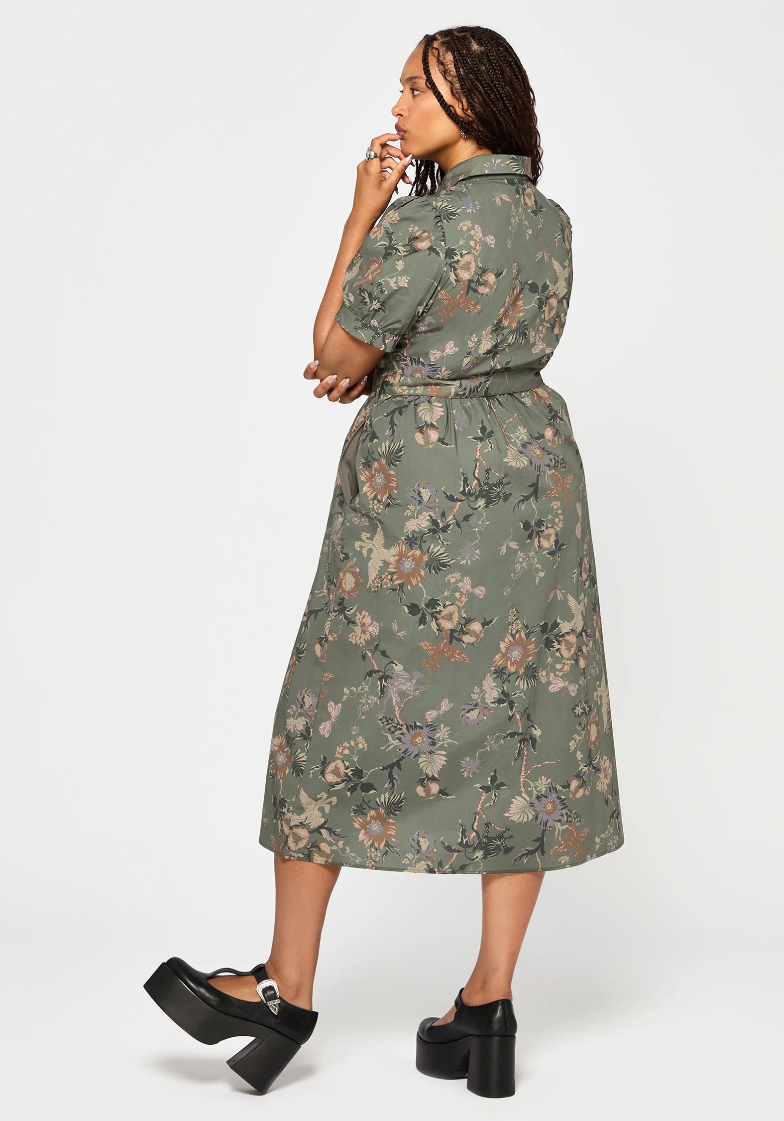 Poison Eden Midaxi Shirt Dress - Image 10