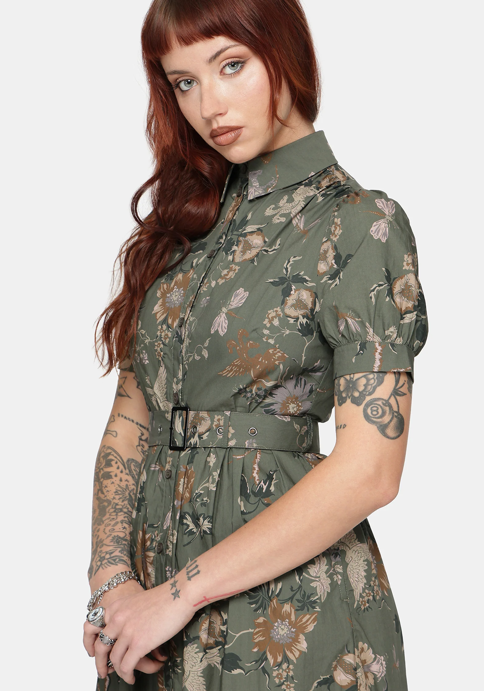Poison Eden Midaxi Shirt Dress - Image 2