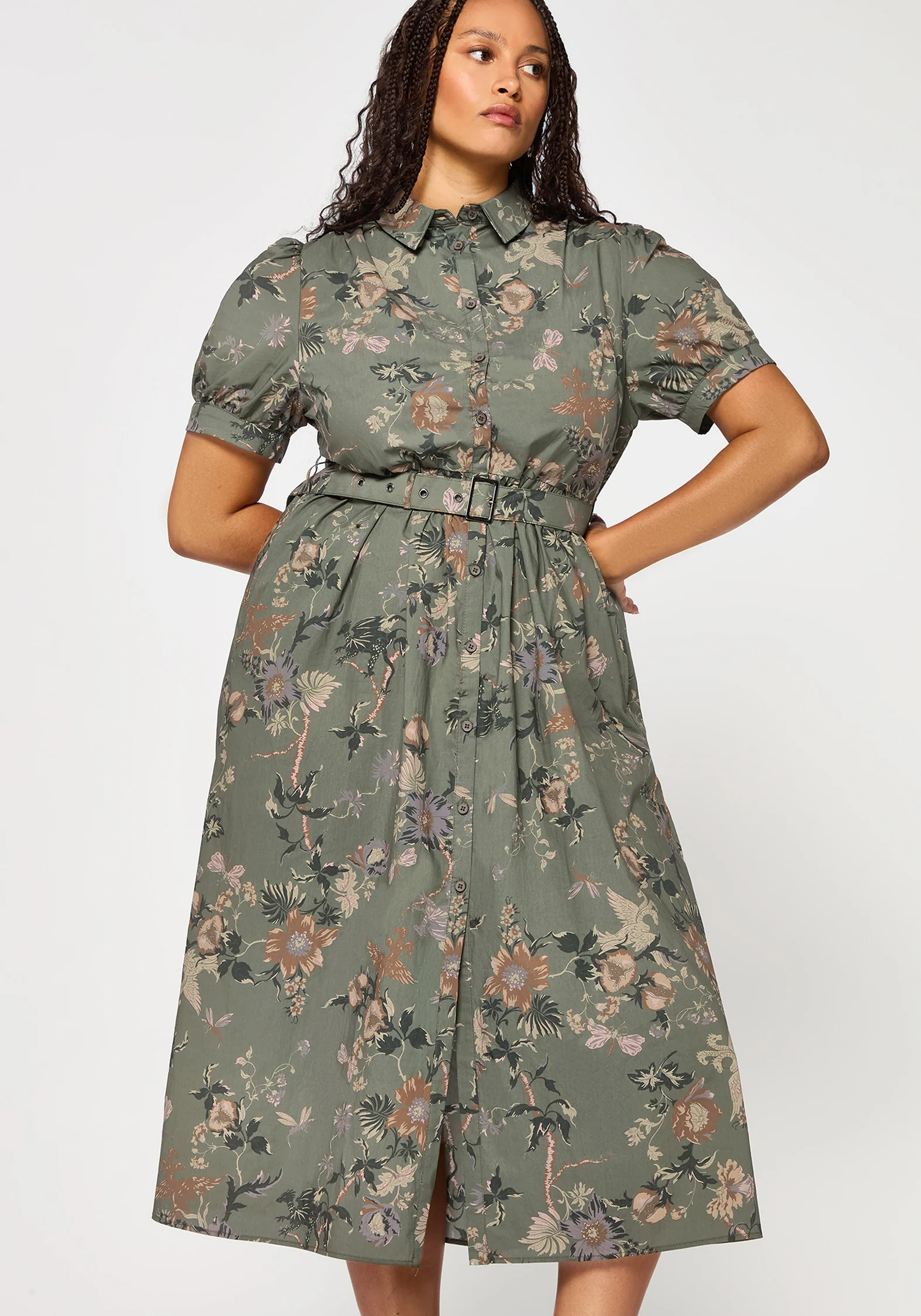 Poison Eden Midaxi Shirt Dress - Image 8