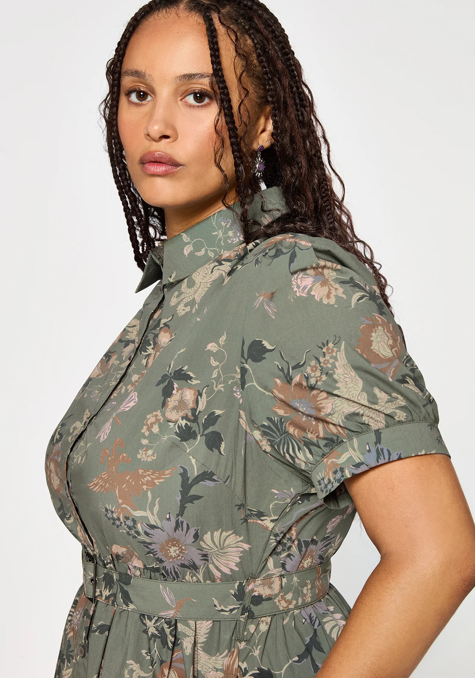 Poison Eden Midaxi Shirt Dress - Image 9