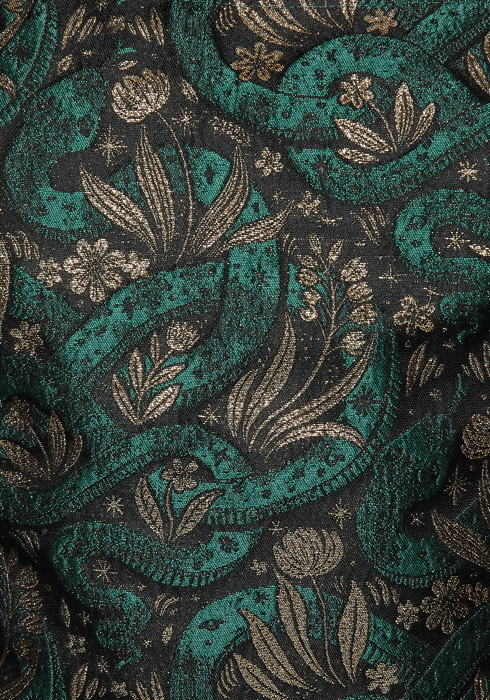 Rena Snake Jacquard Corset Top - Image 2