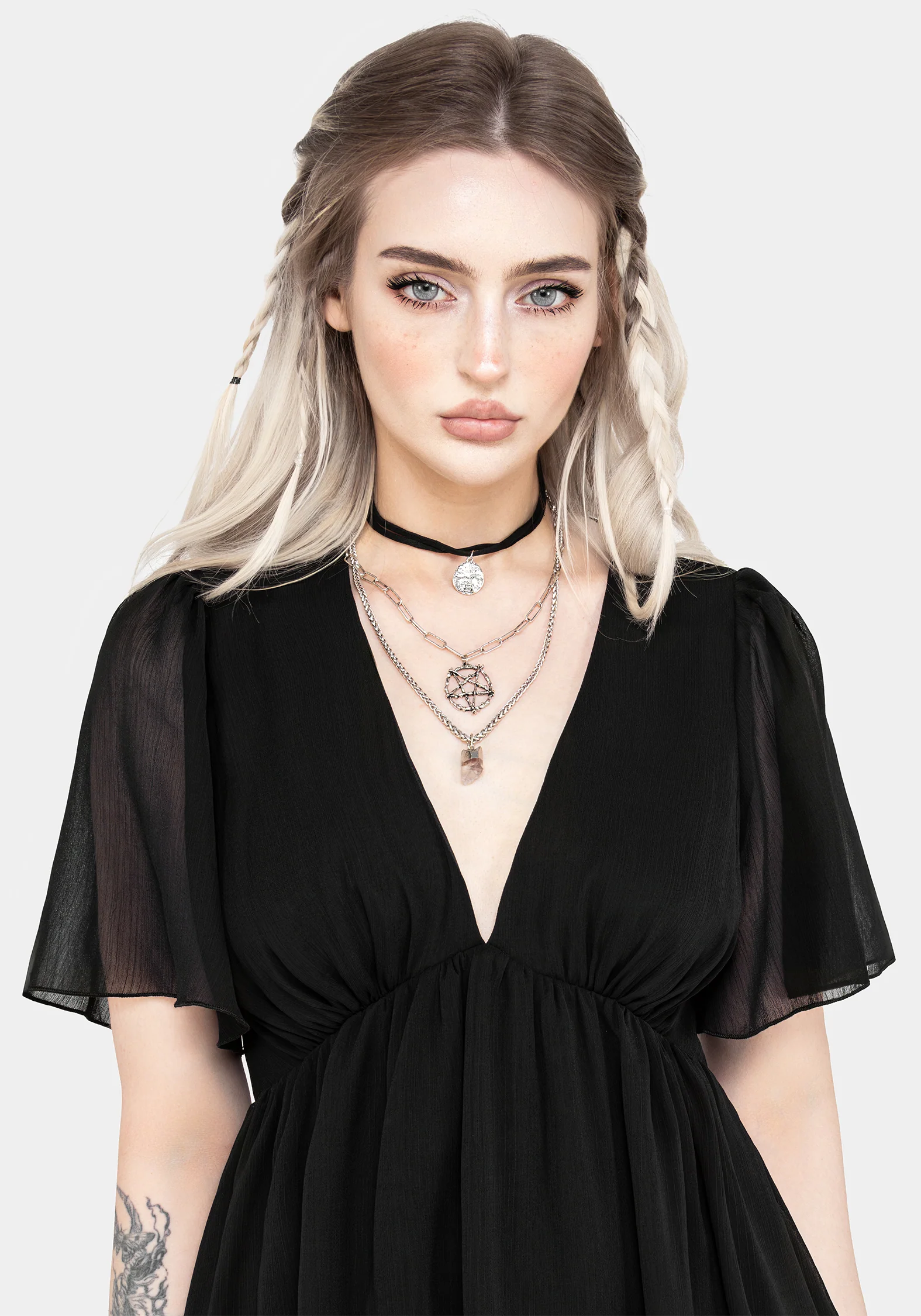 Sasha Tiered High-Low Dress - Image 2