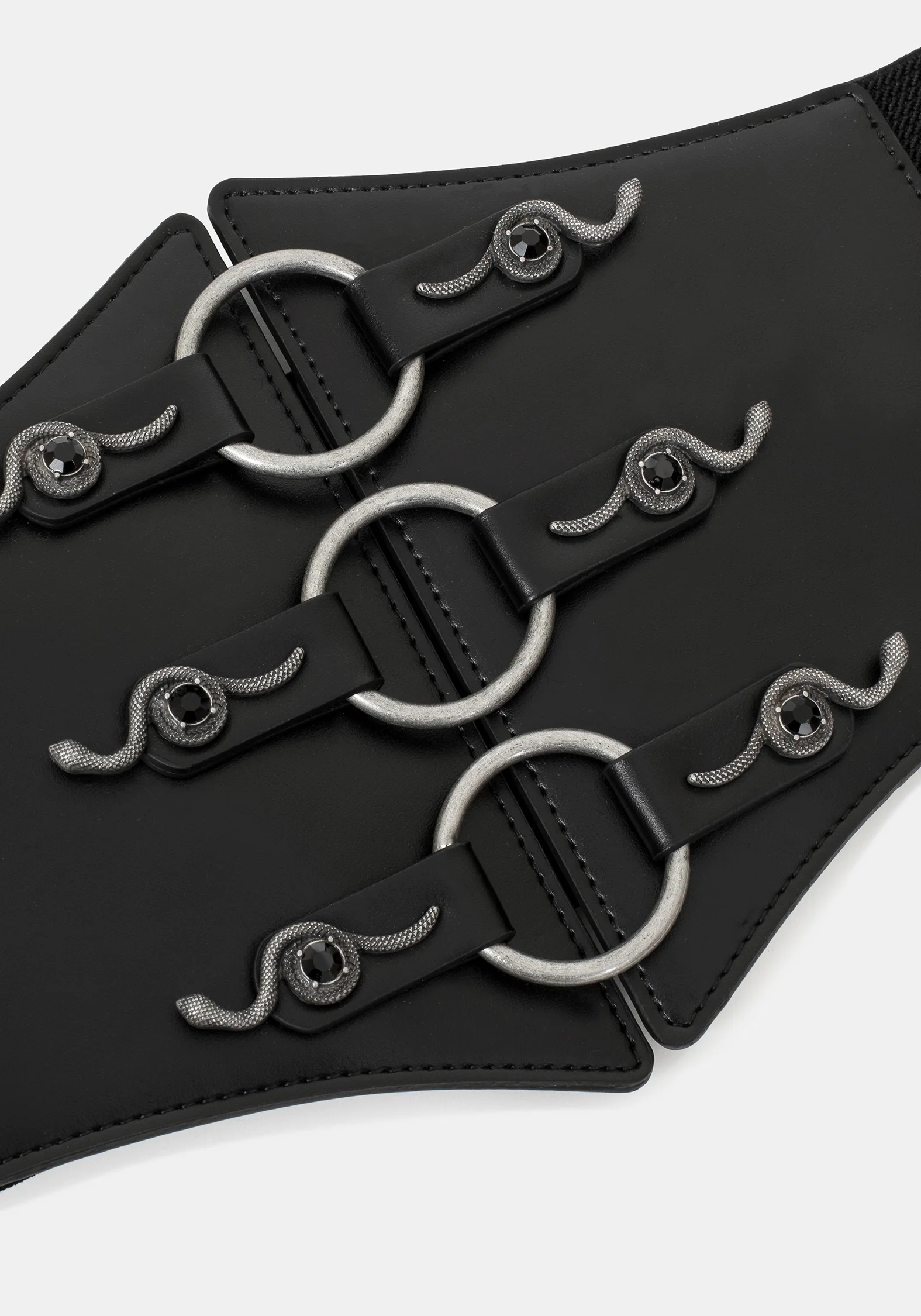 Silas Snake Elasticated Waist Belt - Image 6