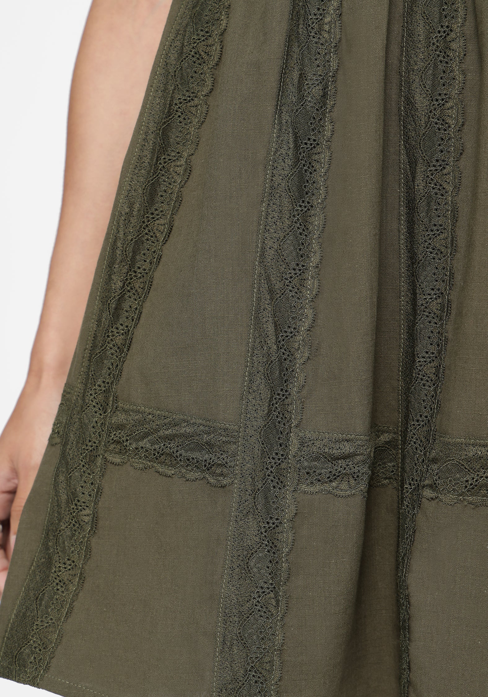 Siora Folklore Embroidered Lace Mini Dress - Image 7
