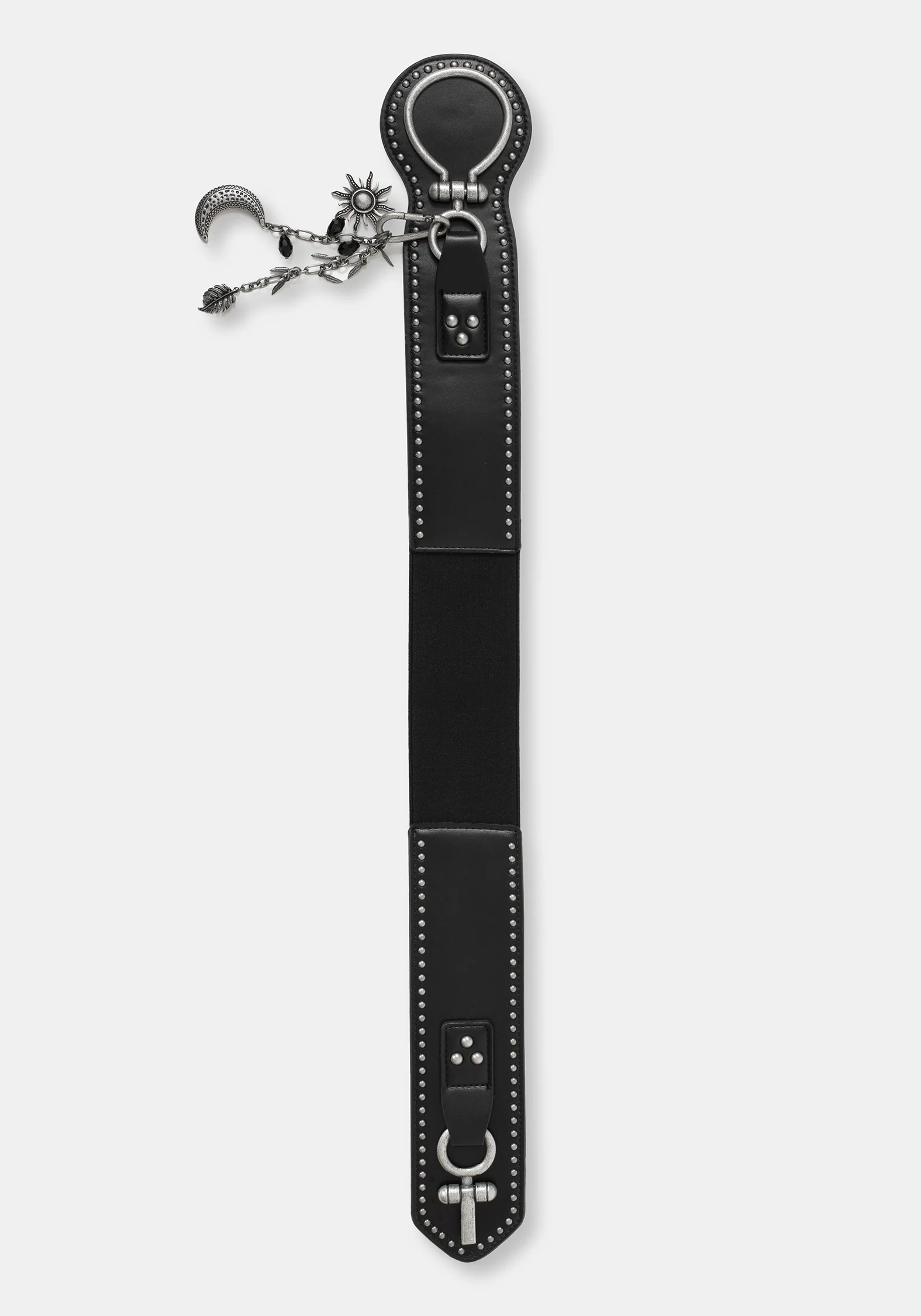 Sul Studded Charm Stretch Waist Belt - Image 7