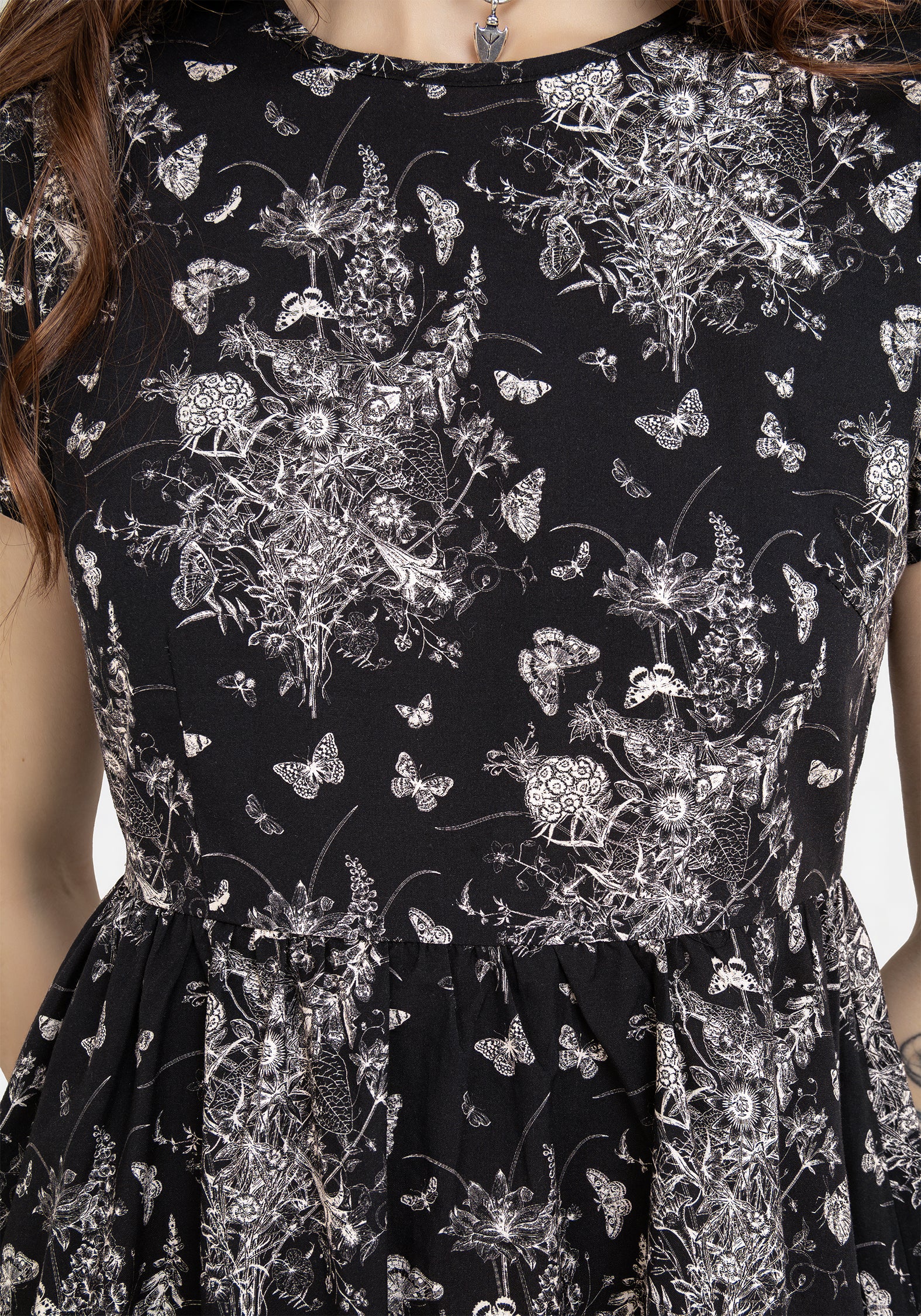 Thalia Mini Skater Dress - Image 2
