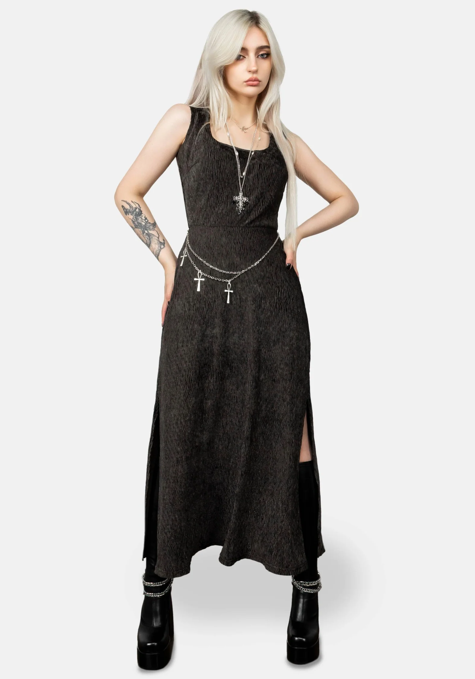 Thekla Dress with Charm Belt - Image 5