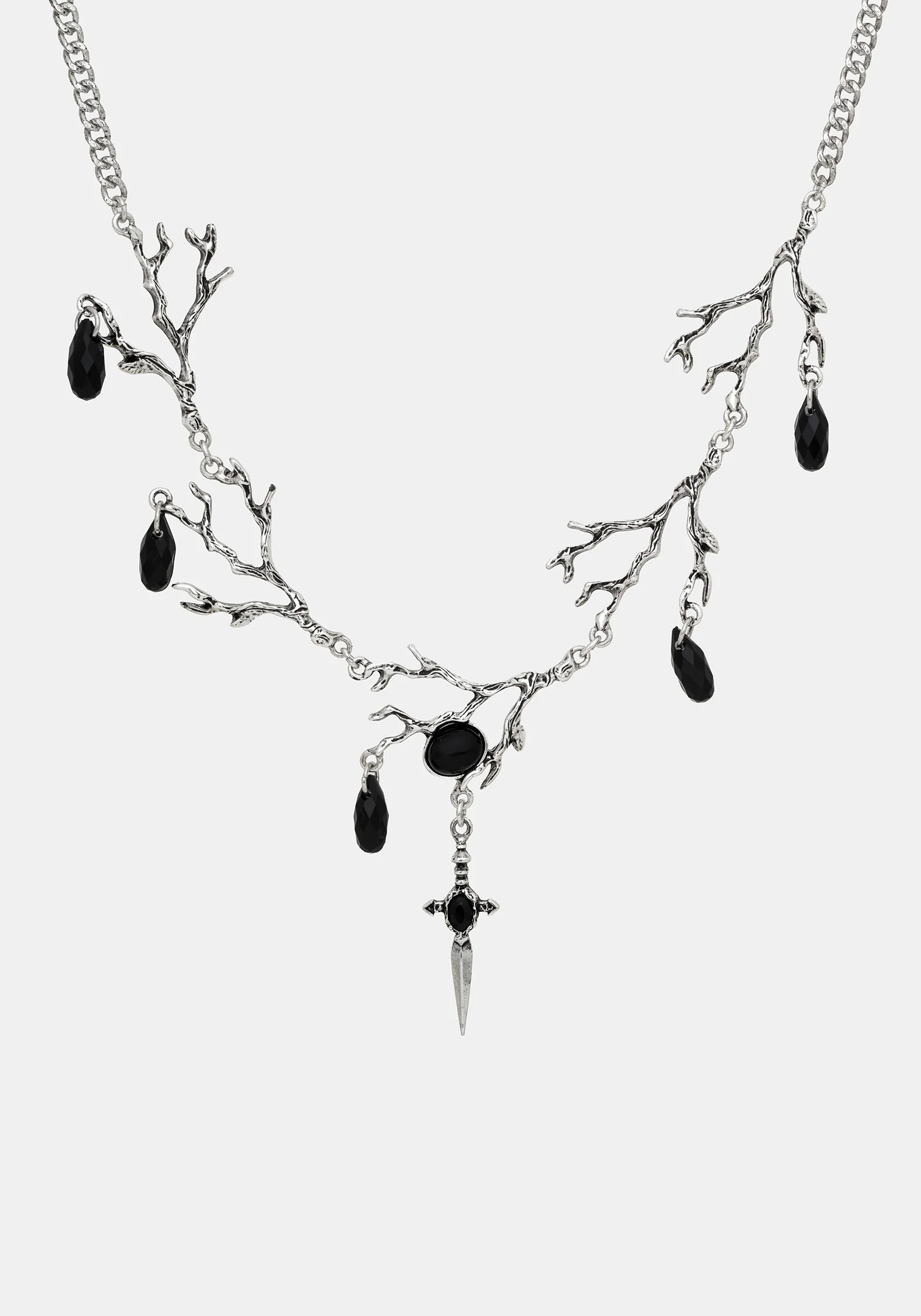 Thrax Pricklethorn Stone Charm Choker - Image 4