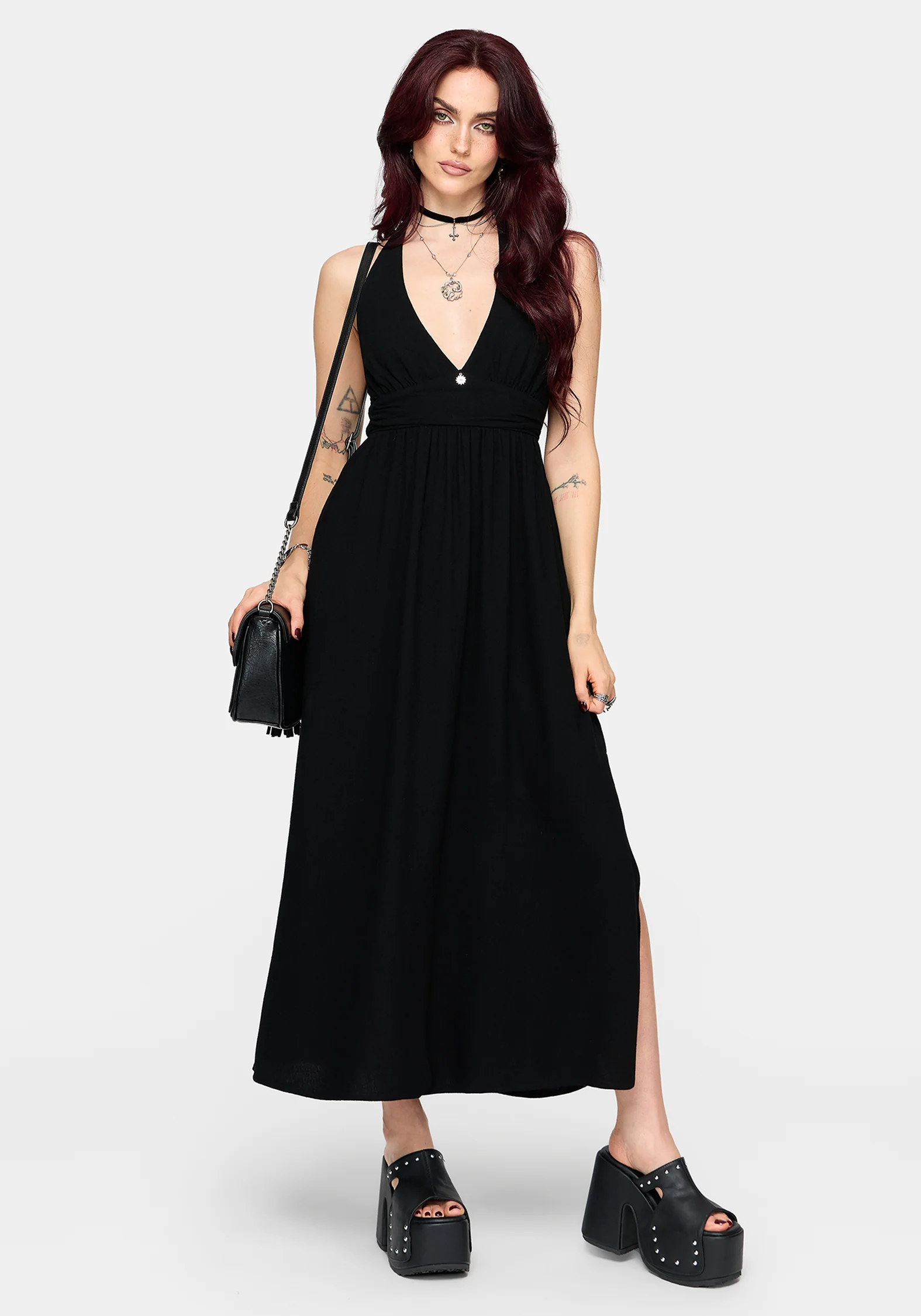 Twyla Halter Midaxi Dress - Image 7