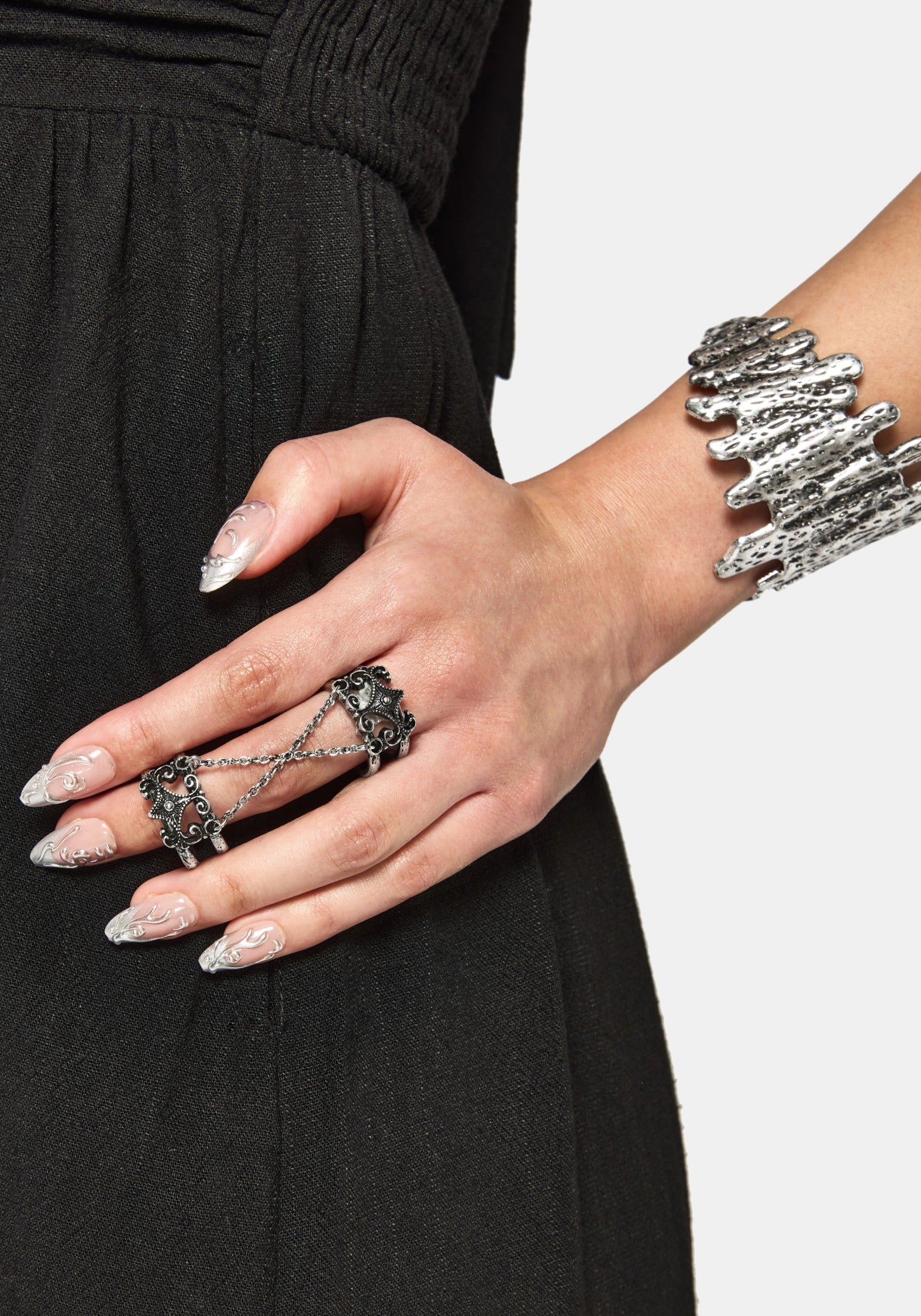 Velma Chain Linked Ring Set - Image 2
