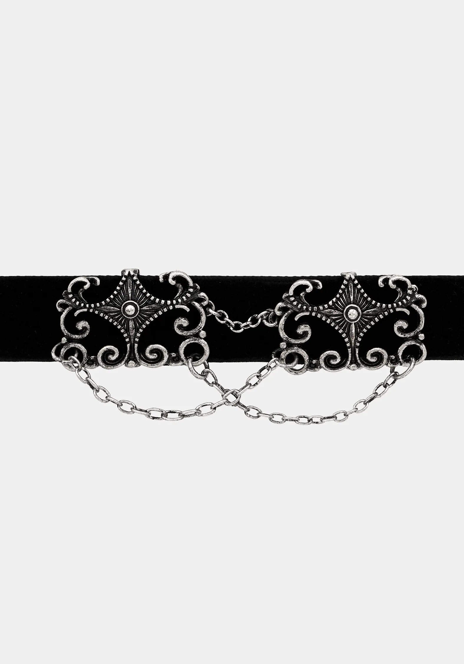 Velma Ribbon Chain Choker - Image 4
