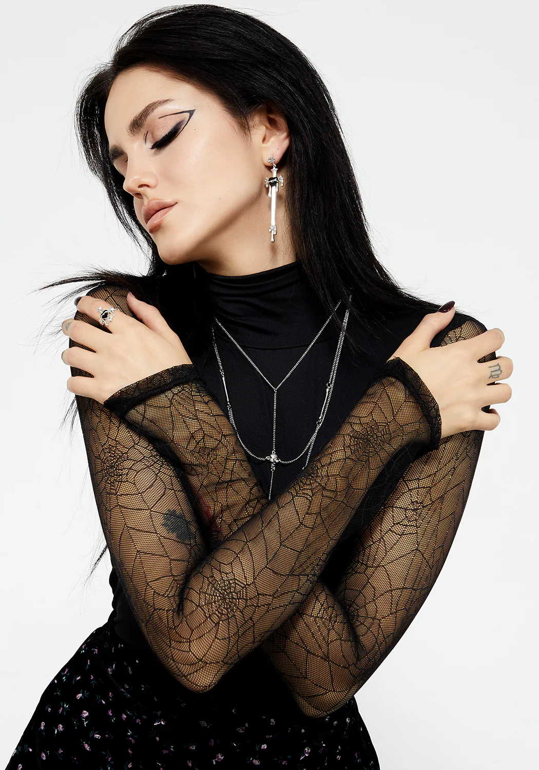 Venom Lace Bodysuit - Image 3