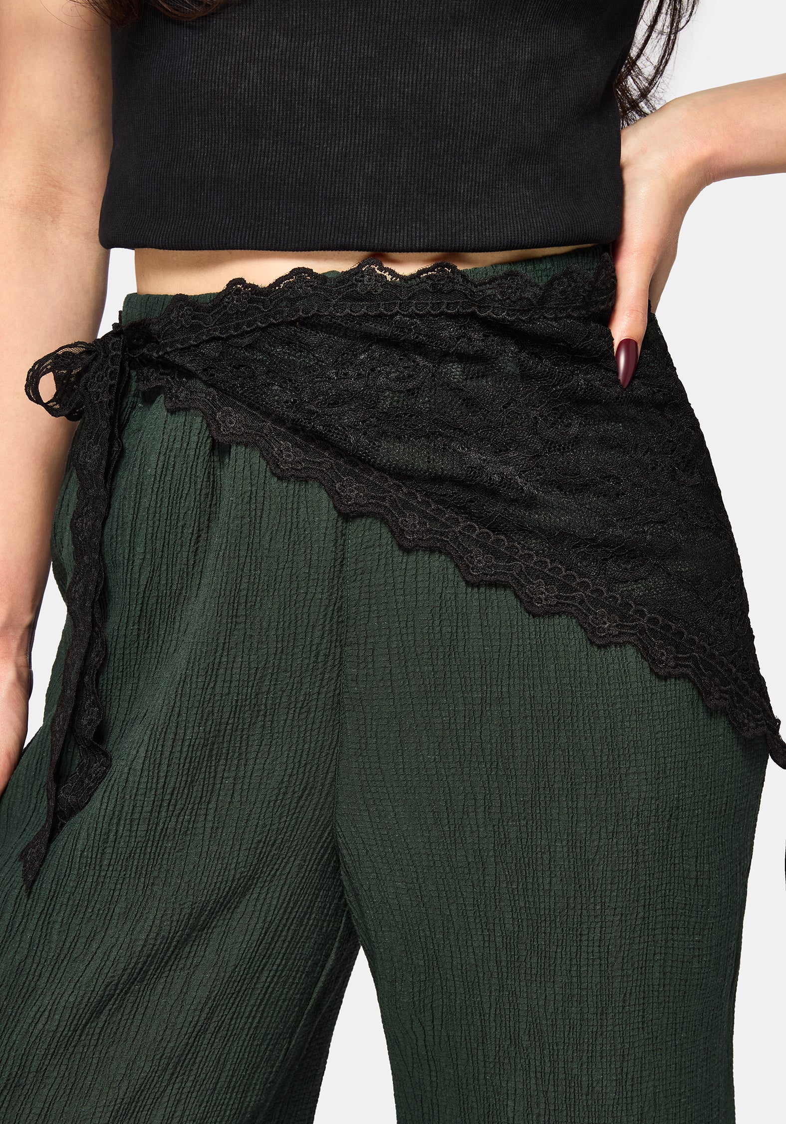 Vivilla Lace Triangle Scarf - Image 3