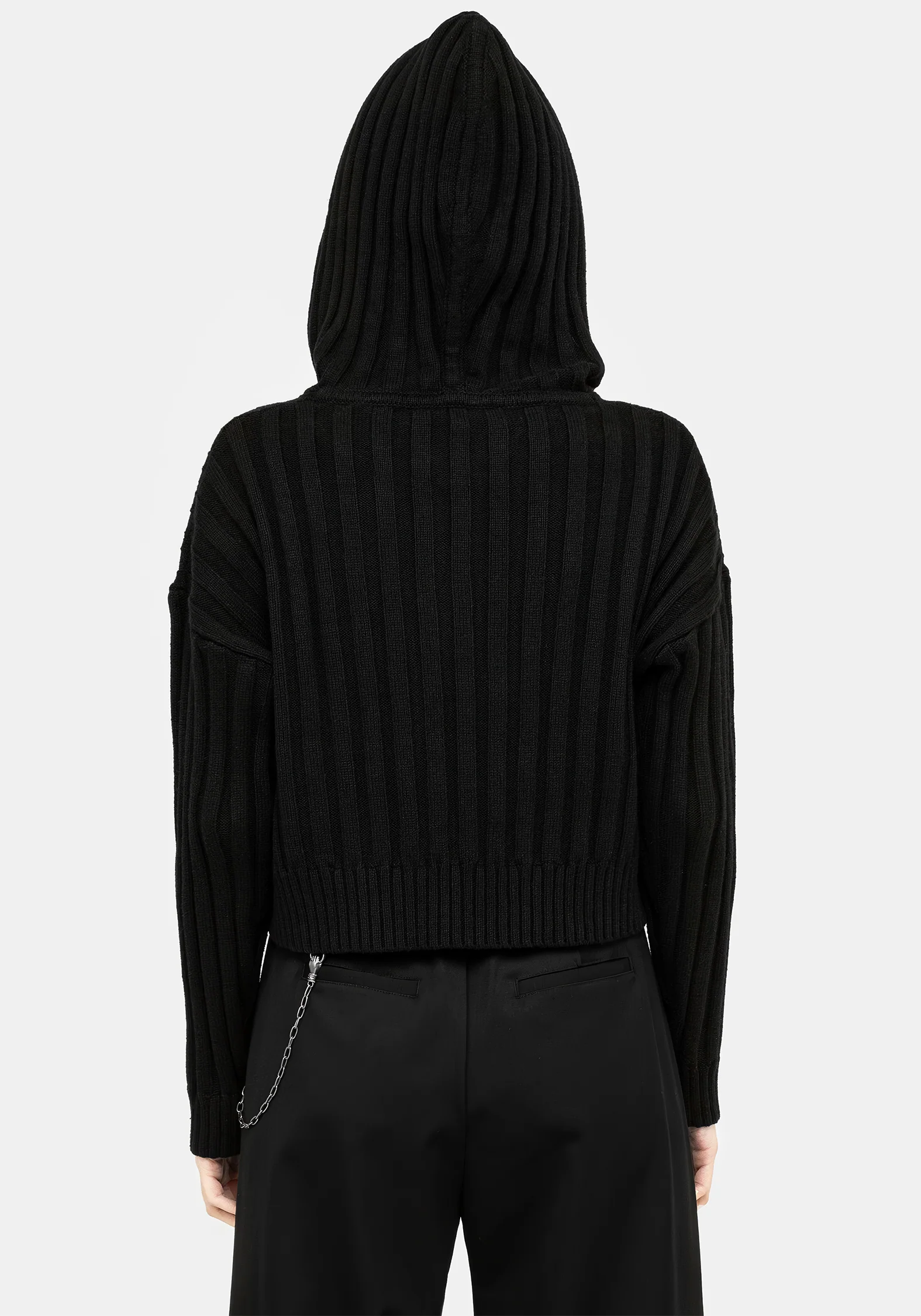 Volar Embroidered Knit Hoody - Image 3