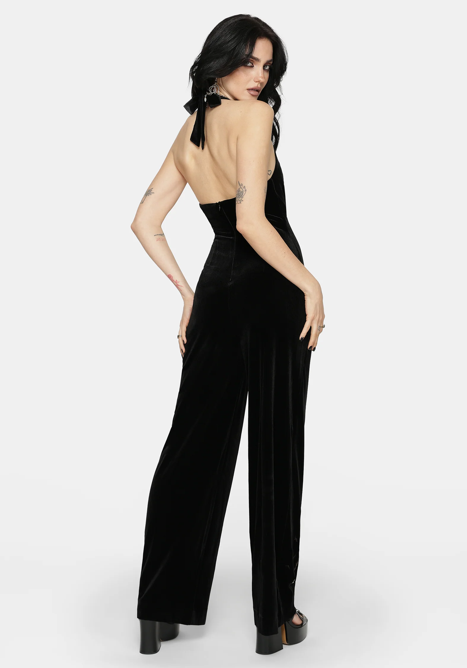 Whim Dragon Halter Jumpsuit - Image 3